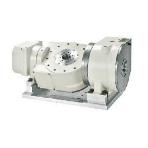 YUKIWA 实现无背隙、高速旋转的倾斜回转工作台 DTD170